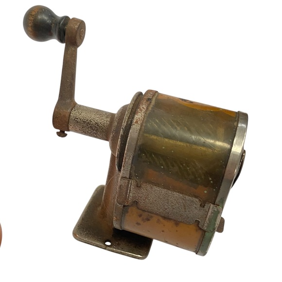 Vintage 20s 30s Giant Apsco Manual Pencil sharpener antique - Picture 2 of 4